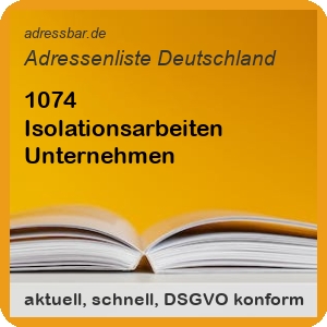 Firmenadressen Liste Isolationsarbeiten Unternehmen