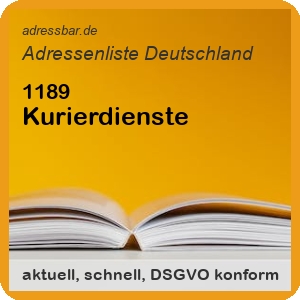 Firmenadressen Liste Kurierdienste