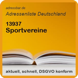 Firmenadressen Liste Sportvereine