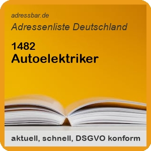 Firmenadressen Liste Autoelektriker