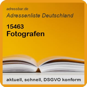 Firmenadressen Liste Fotografen