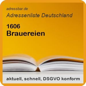 Firmenadressen Liste Brauereien