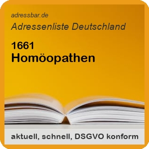 Firmenadressen Liste Homöopathen