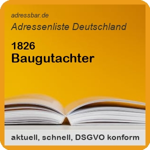 Firmenadressen Liste Baugutachter