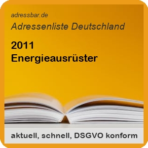 Firmenadressen Liste Energieausrüster