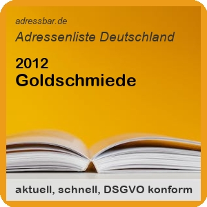 Firmenadressen Liste Goldschmiede