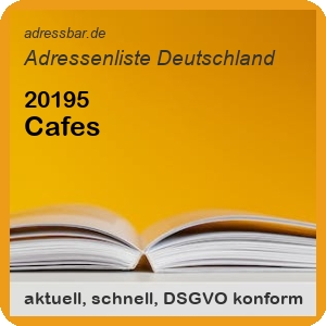 Firmenadressen Liste Cafes