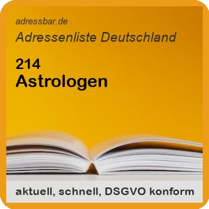 Firmenadressen Liste Astrologen