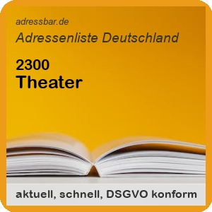 Firmenadressen Liste Theater