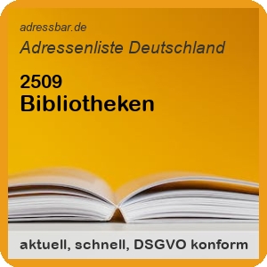 Firmenadressen Liste Bibliotheken