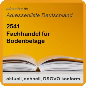 Firmenadressen Liste Fachhandel für Bodenbeläge