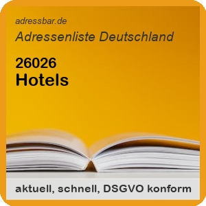 Firmenadressen Liste Hotels