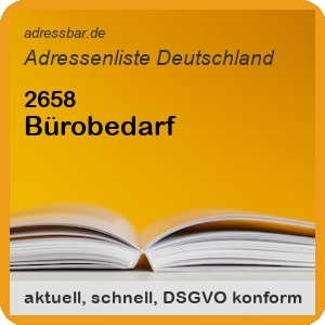 Firmenadressen Liste Bürobedarf