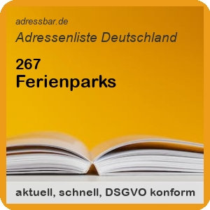 Firmenadressen Liste Ferienparks