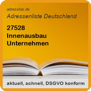 Firmenadressen Liste Innenausbau Unternehmen