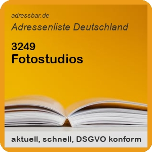 Firmenadressen Liste Fotostudios
