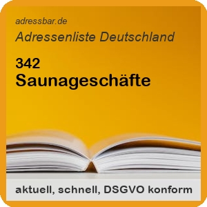 Firmenadressen Liste Saunageschäfte