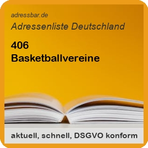 Firmenadressen Liste Basketballvereine