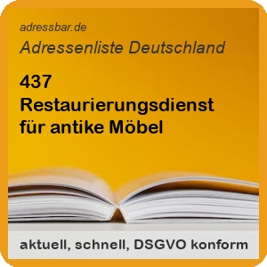 Firmenadressen Liste Restaurierungsdienst für antike Möbel