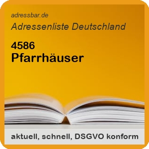 Firmenadressen Liste Pfarrhäuser