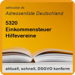 Firmenadressen Liste Einkommensteuer Hilfevereine