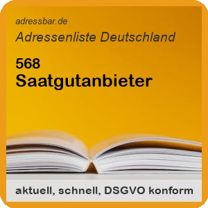 Firmenadressen Liste Saatgutanbieter