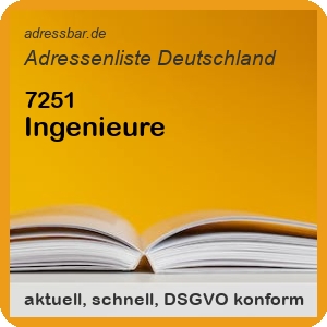 Firmenadressen Liste Ingenieure