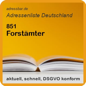 Firmenadressen Liste Forstämter