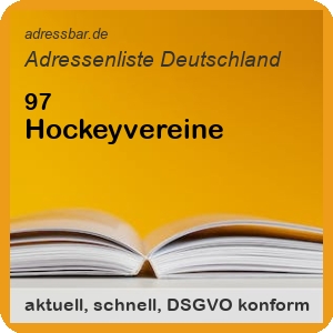 Firmenadressen Liste Hockeyvereine