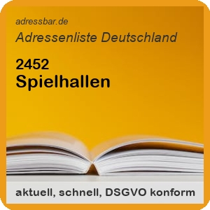 Spielhallen Adressenlisten