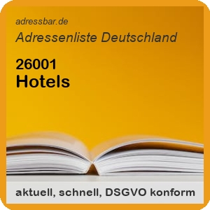 Hotels Adressenlisten