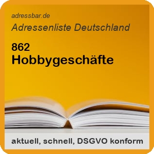 Hobbygeschäfte Adressenlisten