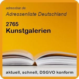 Kunstgalerien Adressenlisten