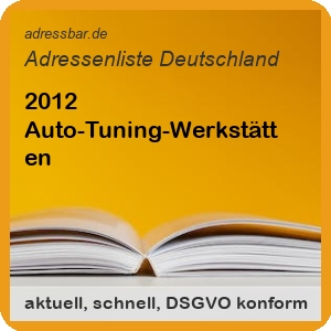 Auto-Tuning-Werkstätten Adressenlisten