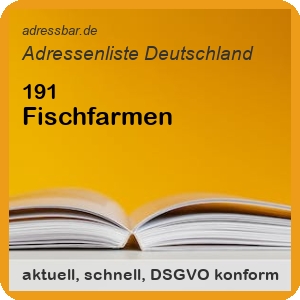 Fischfarmen Adressenlisten
