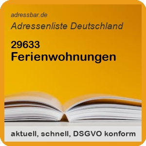 Ferienwohnungen Adressenlisten