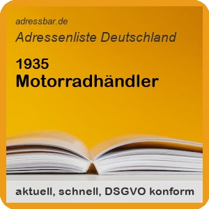 Motorradhändler Adressenlisten