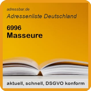 Masseure Adressenlisten