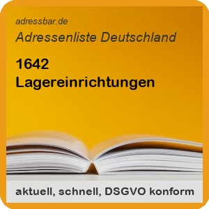 Lagereinrichtungen Adressenlisten