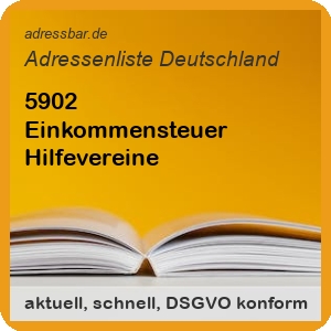 Einkommensteuer Hilfevereine Adressenlisten