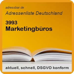 Marketingbüros Adressenlisten