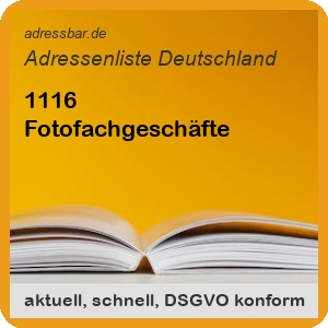 Fotofachgeschäfte Adressenlisten