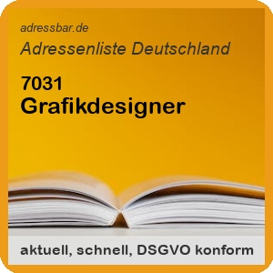 Grafikdesigner Adressenlisten