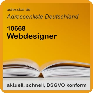 Webdesigner Adressenlisten
