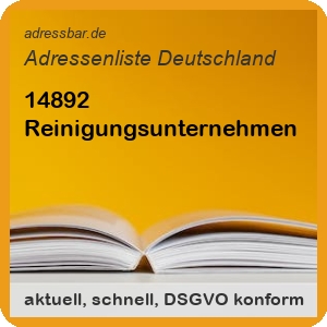 Reinigungsunternehmen Adressenlisten