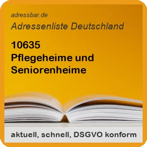 Pflegeheime und Seniorenheime Adressenlisten
