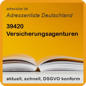 Versicherungsagenturen Adressenlisten